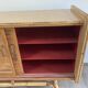 Rattan sideboard and ceramic tiles from vallauris 50s