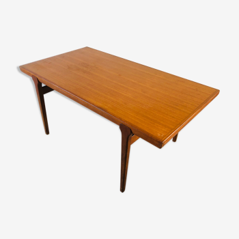 Table à manger scandinave en teck 1960