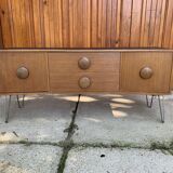 Mid-century danish teak sideboard, 1960s, 1962