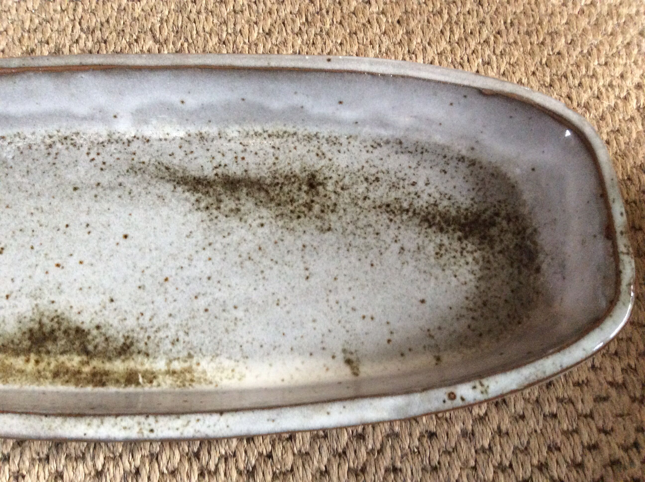 Plat en grès
