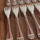 6 fish cutlery Christofle Talisman