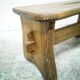 Small wooden stool / footrest