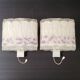 Paire d'appliques vintage 1960
