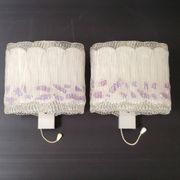 Pair of vintage wall lights 1960