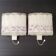 Pair of vintage wall lights 1960