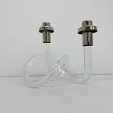 Dorothy Thorpe Pretzel mid-century lucite candle stick, 1940’s