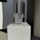 Classic vintage glass ice bucket H14 D12