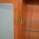 Danish solid teak display cabinet 1960s Scandinavian vintage