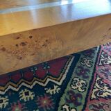 Coffee table design italy in elm wood