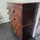 English mahogany chest of drawers