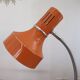 Lampe Italienne orange années 70