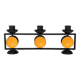 Danish Cast Iron Candelabra | Midcentury Pop Art
