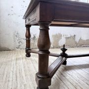 Table chêne style Louis XIV 1900
