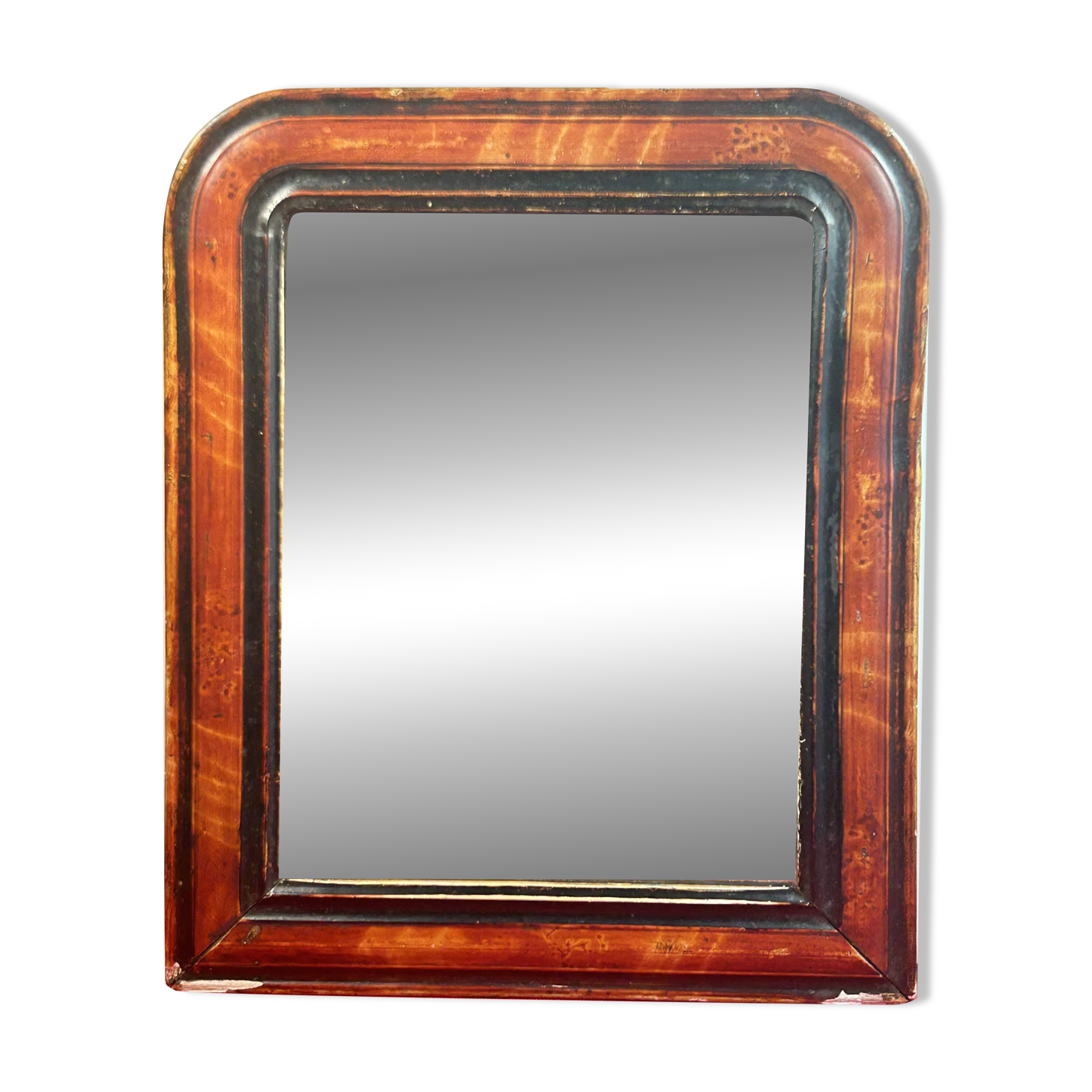 Louis-Philippe mercury mirror 32.5 x 38.5 cm