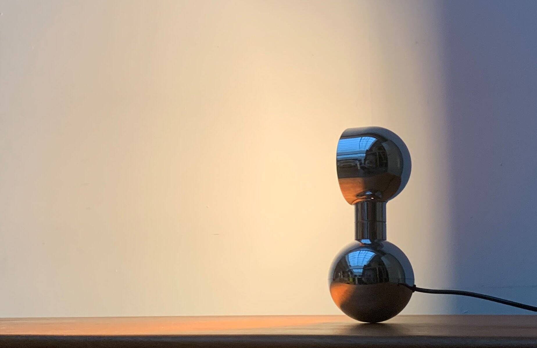 Lampe de table allemande de l'époque Space Age du milieu du siècle de Cosack