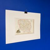 Carte ancienne de la Creuse