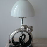 Vintage lamp the cats