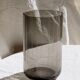Vase mouth-blown glass 50s