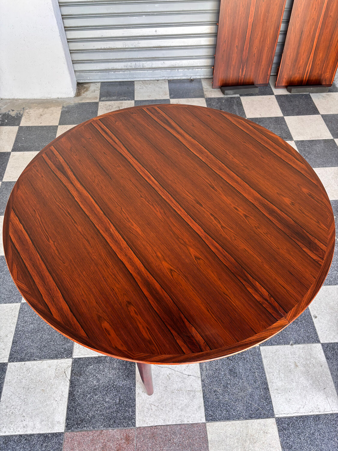 Table Arne Vodder en palissandre