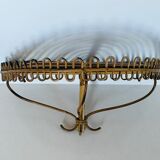 Rattan shelf, Italy 60s