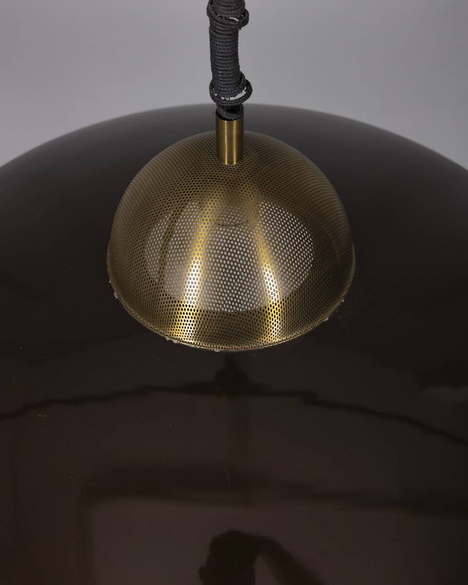 Vintage 70's italian design metal rolling chandelier