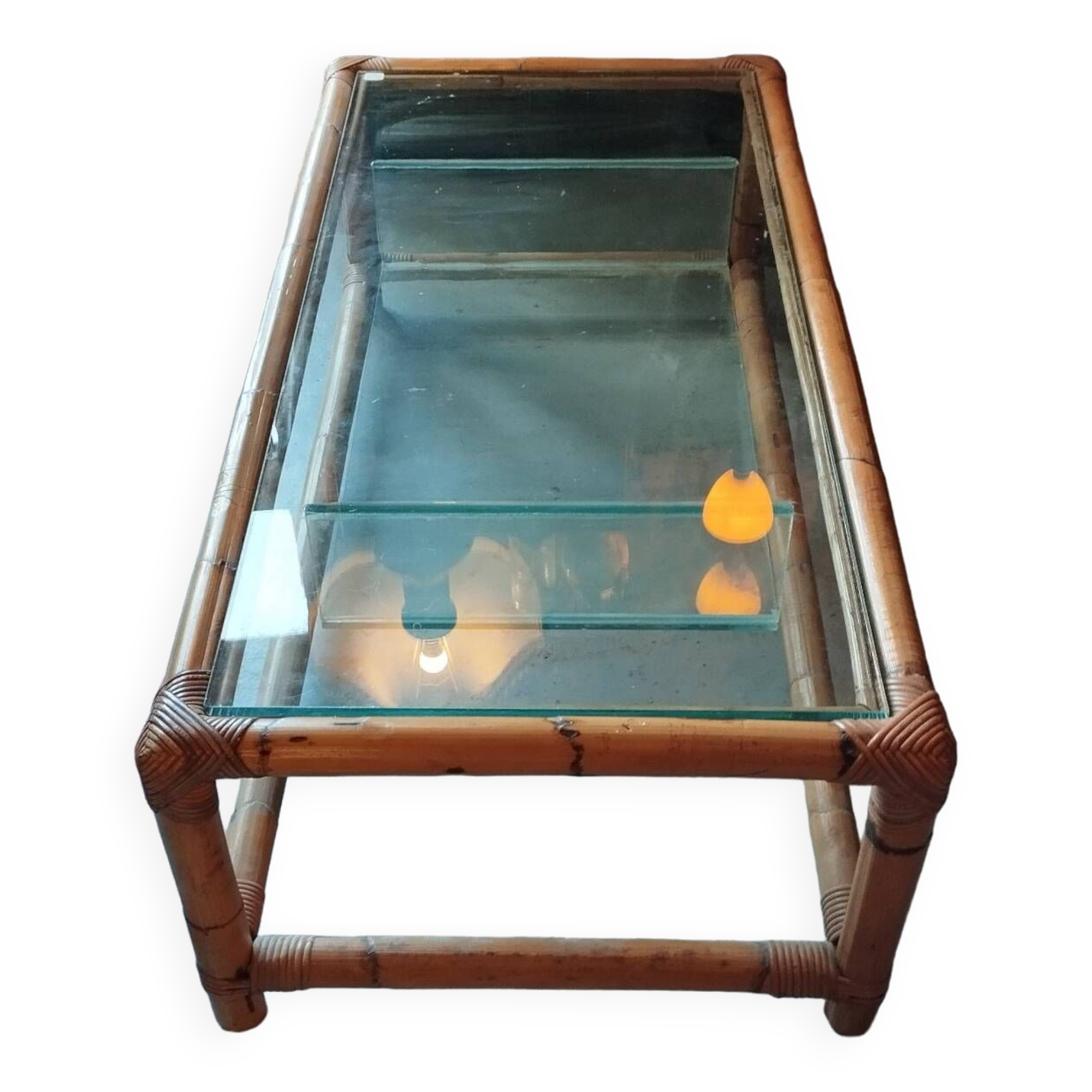 Bamboo coffee table