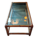 Bamboo coffee table
