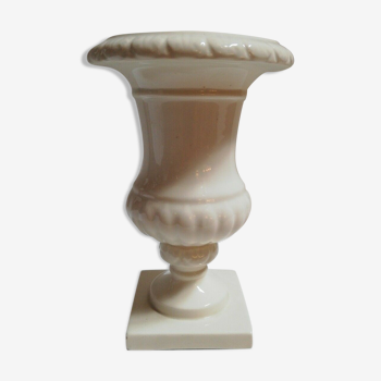 Vase medicis en porcelaine de Gien