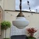 Art Deco Opaline Suspension