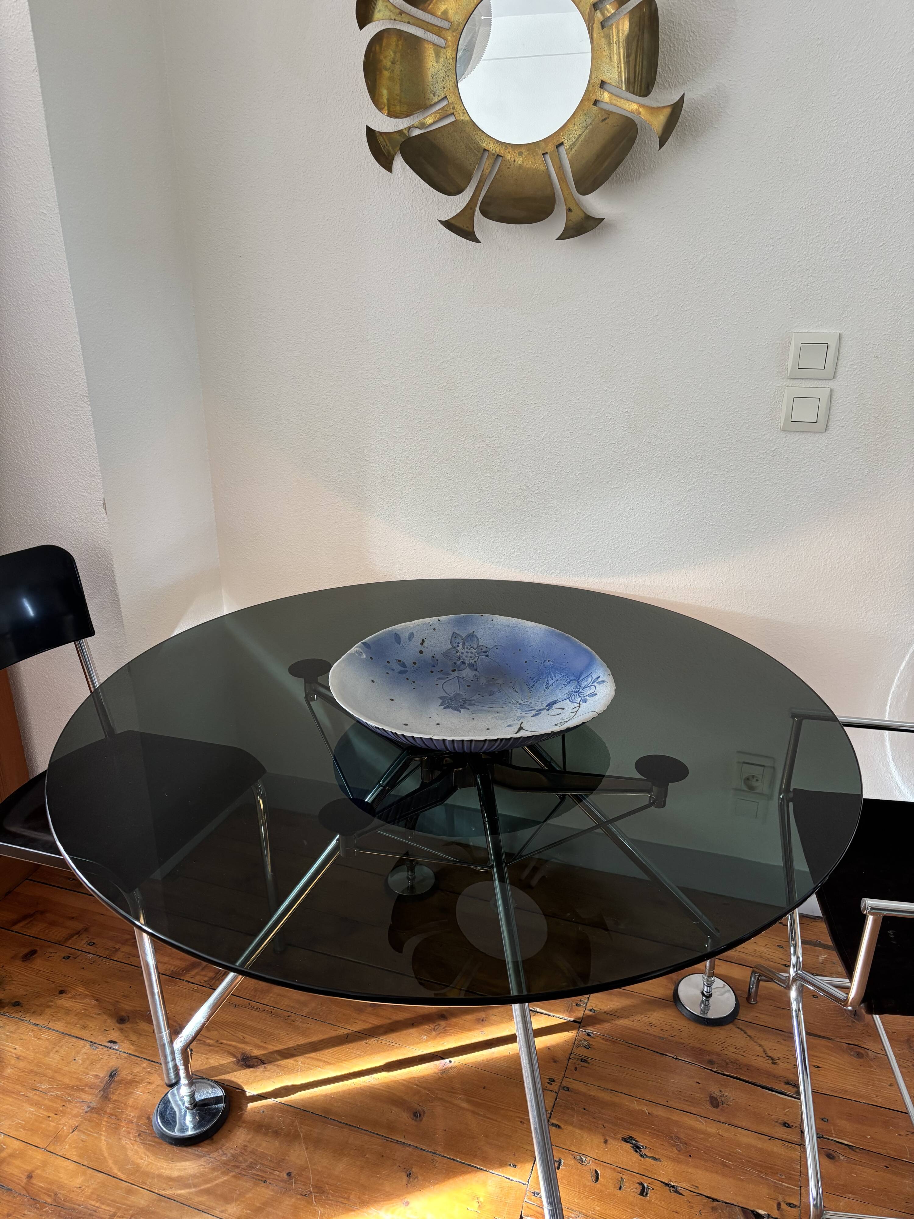 Vintage 1960s stoneware large dish