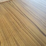 Table scandinave en teck des années 60 extensible