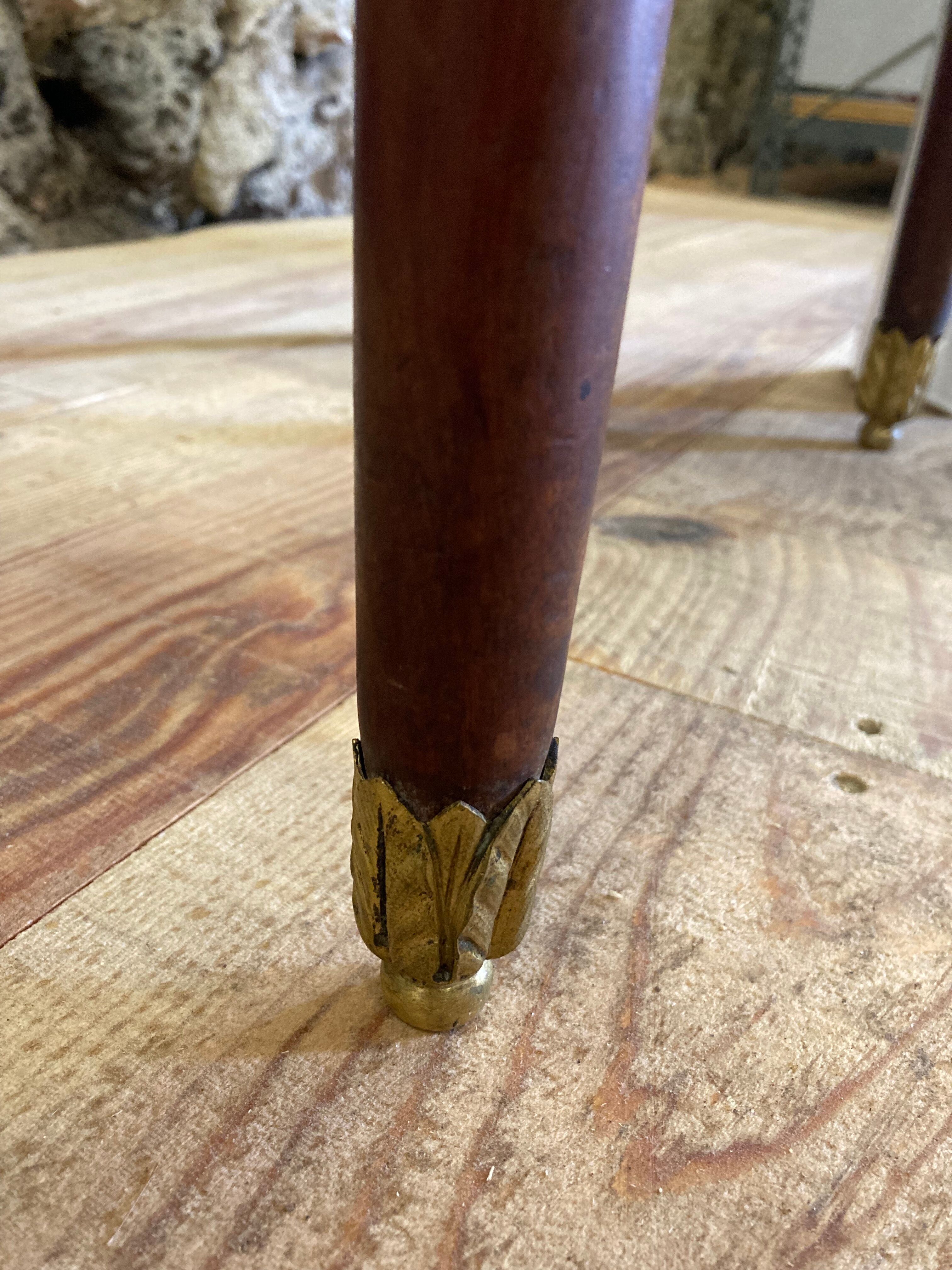 Bedside table Louis XVI marquetry