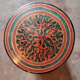 Old vintage lacquer box Asia Burma China