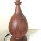 Lampe en bois exotique 48cm