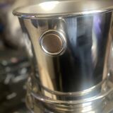 Ice bucket with Alessi column by Ettore Sottsass