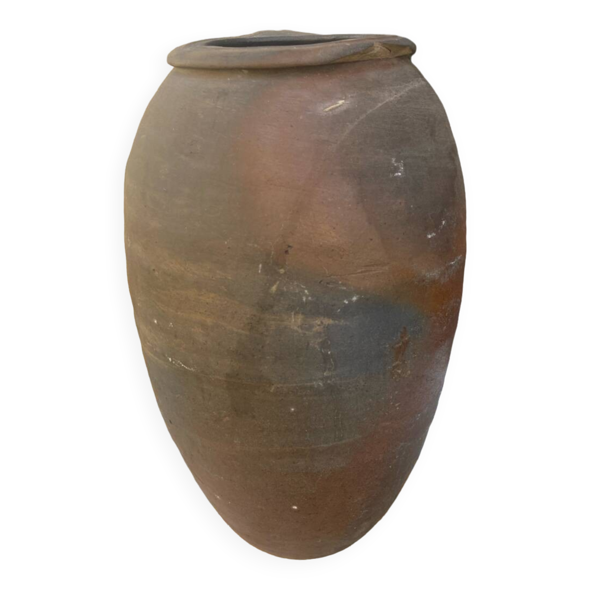 Large old terracotta vase