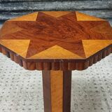 Art Deco side table plant table octagonal