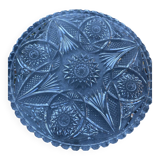 Crystal trivet 22 cm cut