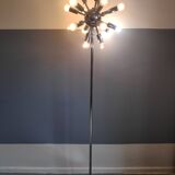 Sputnik lamp 18 chrome metal lights, foot switch