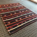 Tapis boho kilim vintage fait à la main