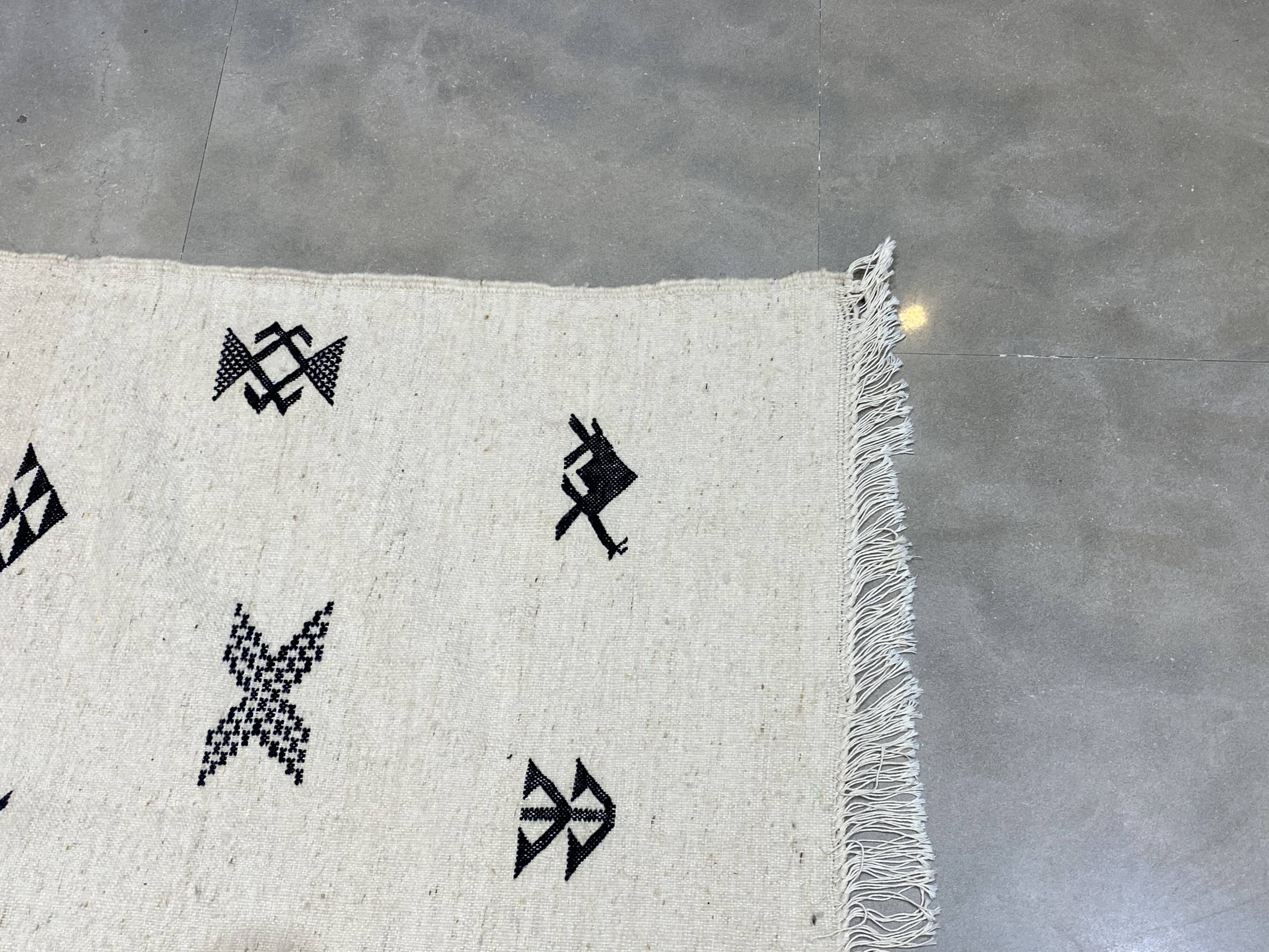 Kilim laine berbere 195x290cm