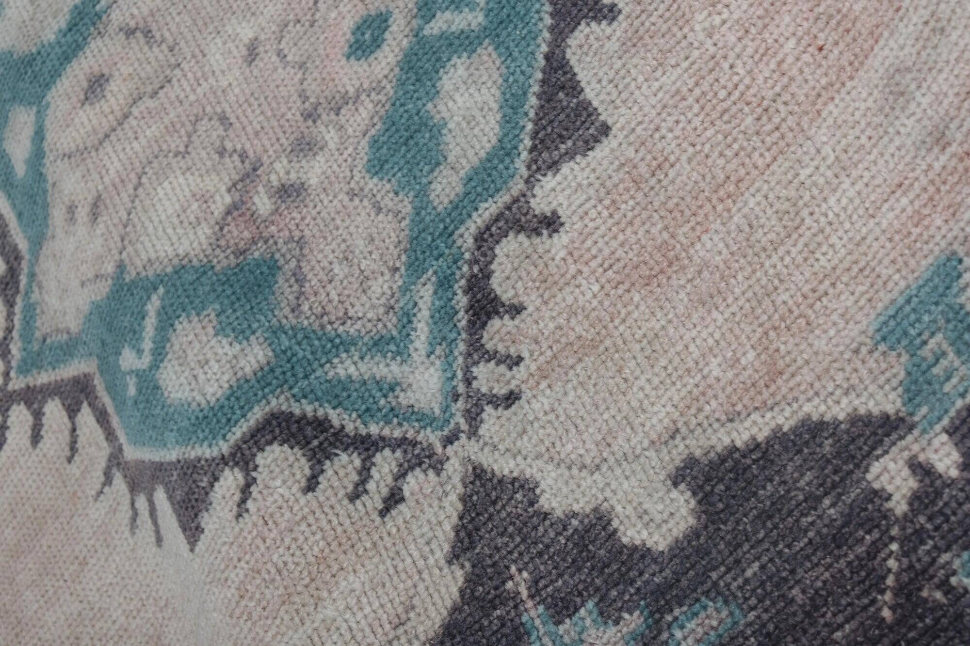 Vintage Turkish hallway rug 93x614 cm