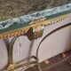 Console table and mirror set