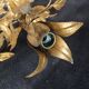 Ceiling light chandelier metal gold Italy style Hans Kogl