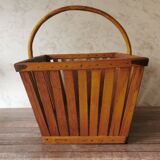 Ancien panier en bois