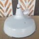 Industrial bowl suspension in enamelled sheet metal