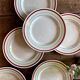 Set of 8 vintage dessert plates - Gilles de Gien