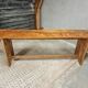 Antique wooden side table bench rural TV cabinet 40 x 200 cm