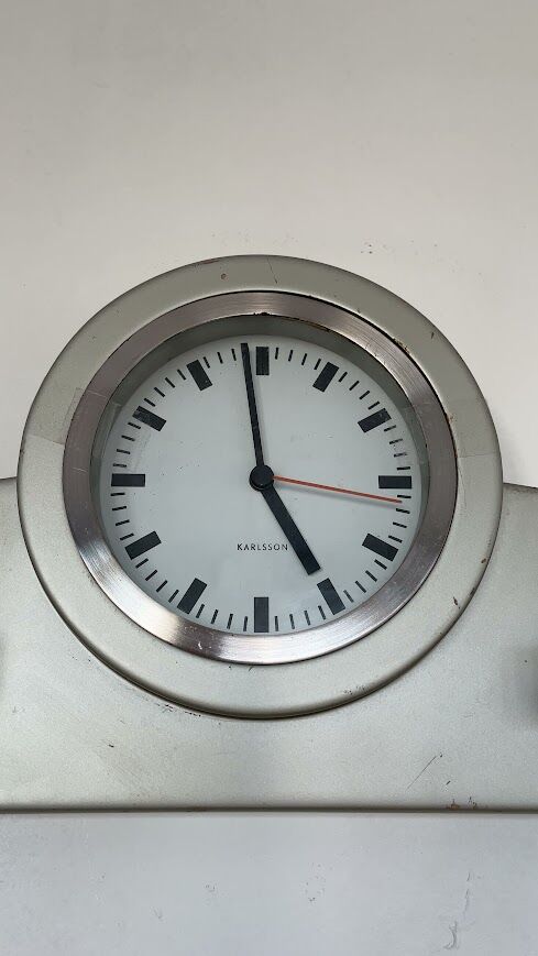 Karlsson clock and coat rack