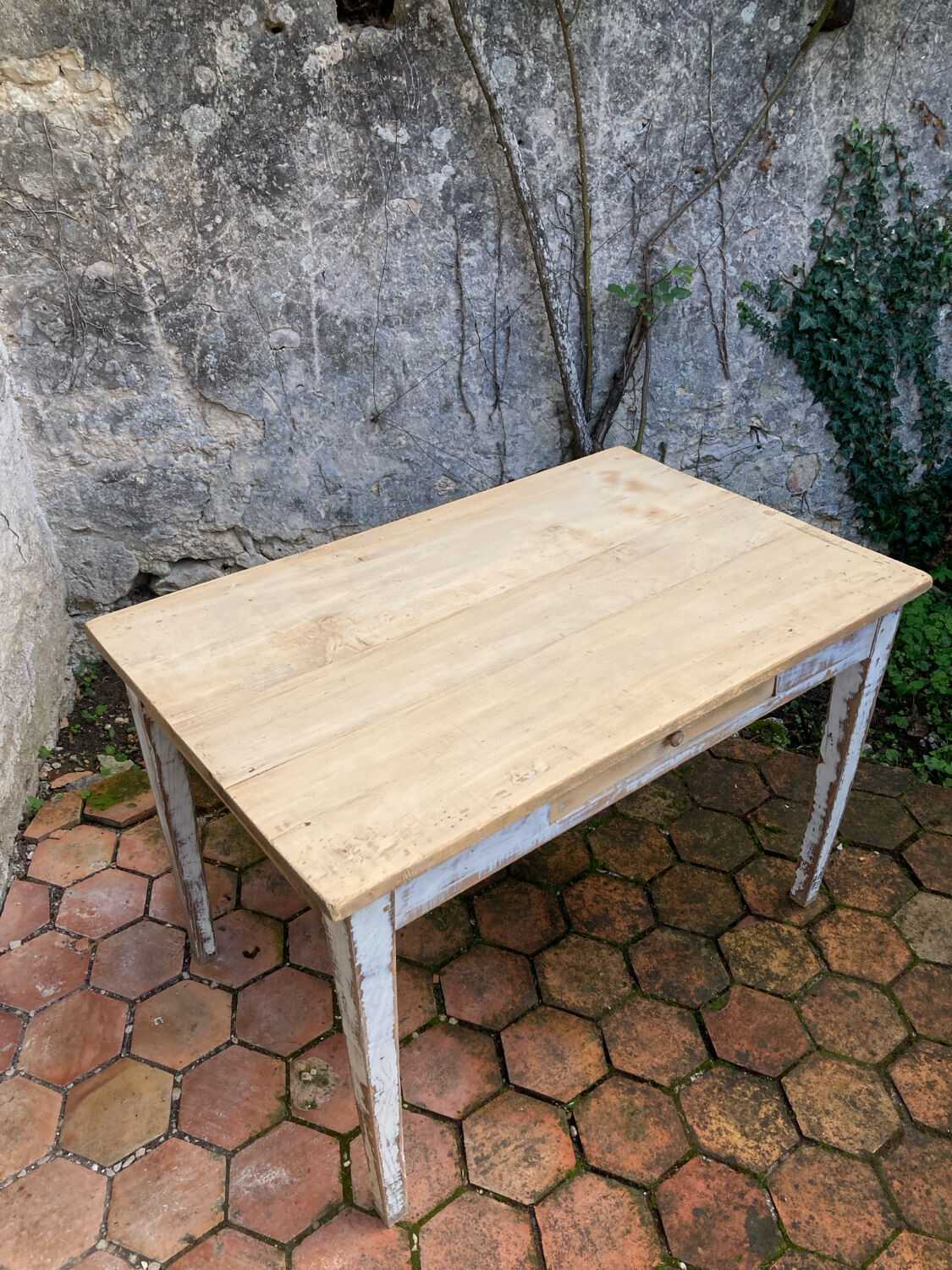 Vintage farmhouse table